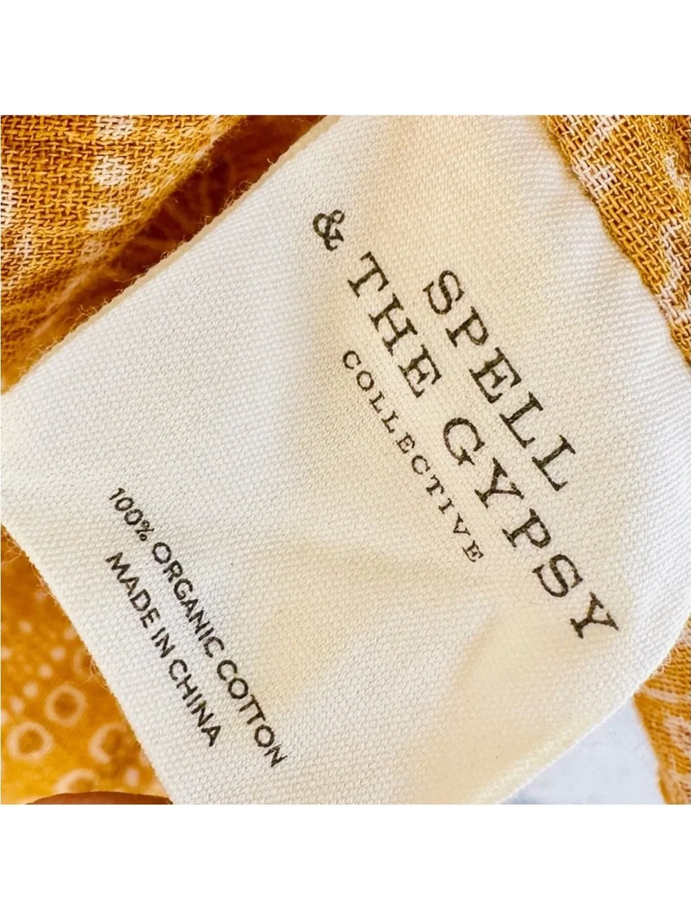 Spell & The Gypsy Lioness Ruched Mini Skirt Caramel XS Boho Ruffle